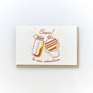 CHEERS TO NEW ADVENTURES card