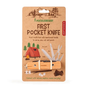 HUCKLEBERRY KIDS first pocket knife