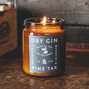 DRY GIN & PINE TAR candle