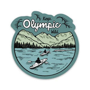 KEEP OLYMPIC WILD sticker