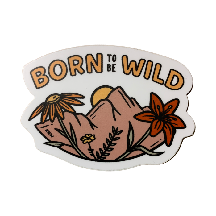 BORN TO BE WILD sticker