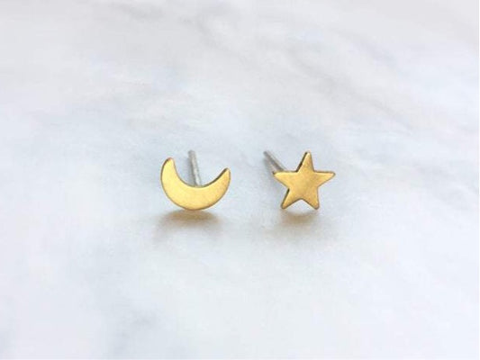 MOON & STAR studs