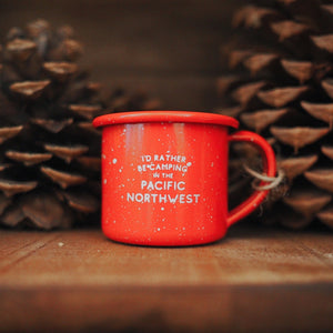 I’D RATHER BE CAMPING IN THE PNW ornament