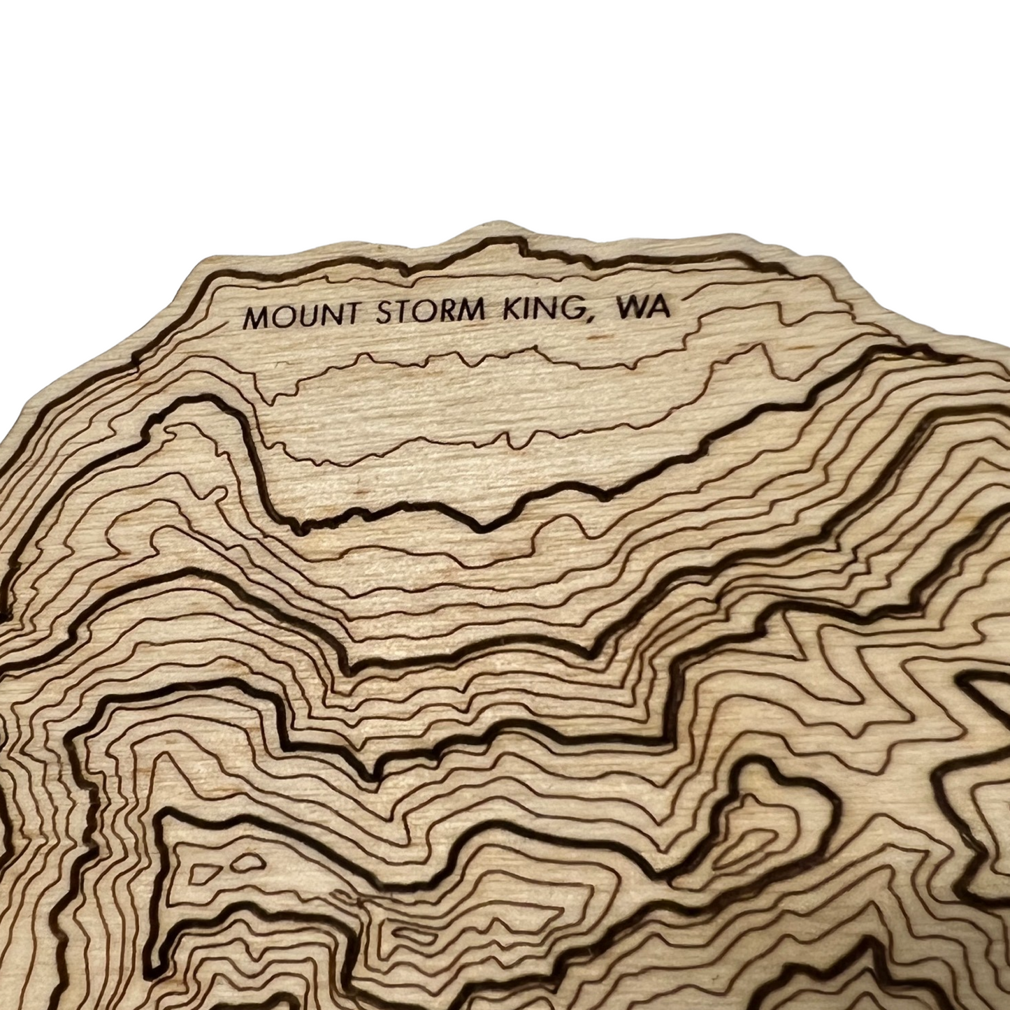 MT. STORM KING topography coaster