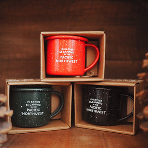 I’D RATHER BE CAMPING IN THE PNW ornament