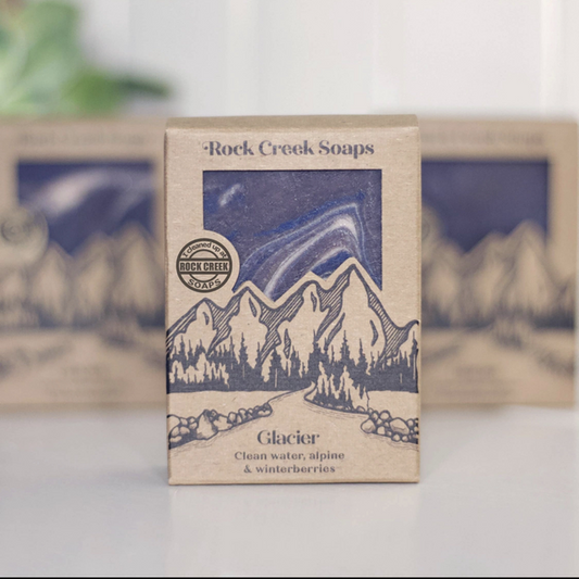 GLACIER alpine soap
